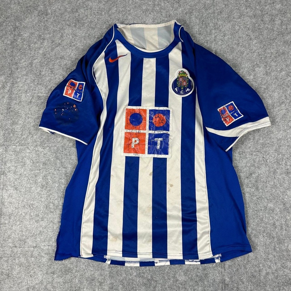 Vintage Nike FC Porto Portugal 2004/2005 Home Jersey Football Shirt Size Medium